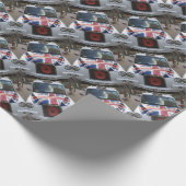 British Cab Geschenkpapier (Ecke)