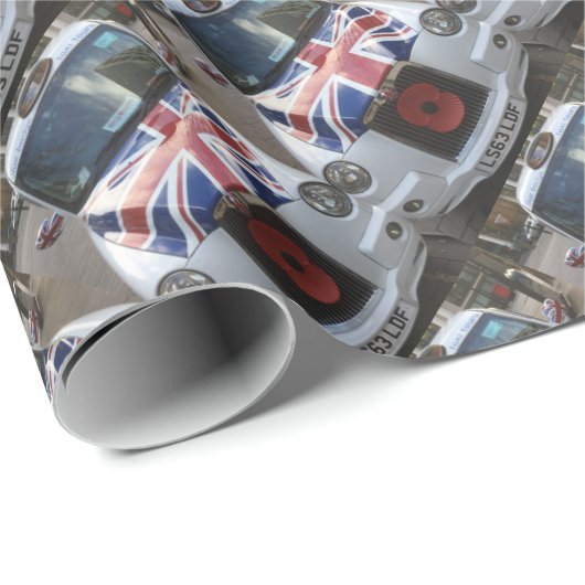 British Cab Geschenkpapier (Rolleneckpunkt)
