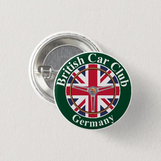 British Car Club Button (Vorne & Hinten)