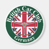 British Car Club Magnet (Vorne)