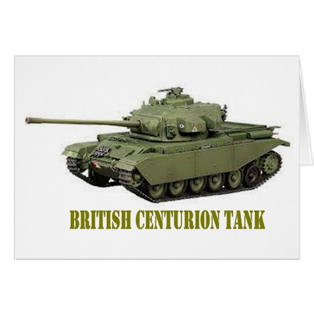 BRITISH CENTURION TANK (Vorderseite (Horizontal))