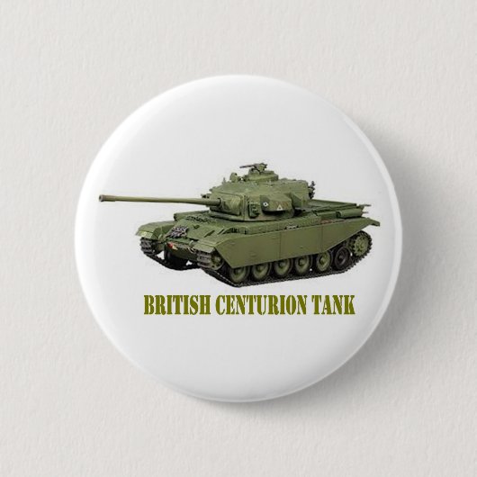 BRITISH CENTURION TANK BUTTON (Vorderseite)