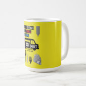 British Classic Fish and Chips Kaffeetasse (VorderseiteRechts)