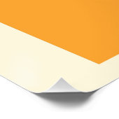 British Classic Fish and Chips Poster (Ecke)