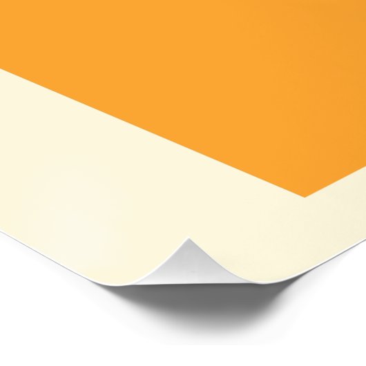 British Classic Fish and Chips Poster (Ecke)