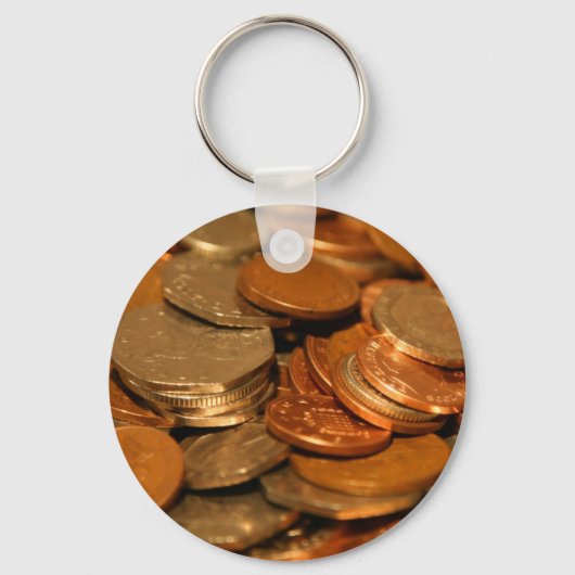 British Coin Money Schlüsselanhänger (Vorderseite)