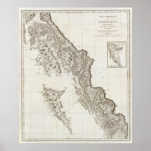 British Columbia Alaska Poster (Vorne)