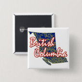 British Columbia Button (Vorne & Hinten)