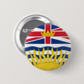 British Columbia Button (Vorne & Hinten)