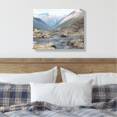 British Columbia Canada Glacial Creek Leinwand (Insitu (Schlafzimmer))
