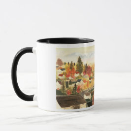 British Columbia Canada Print Glass Tasse