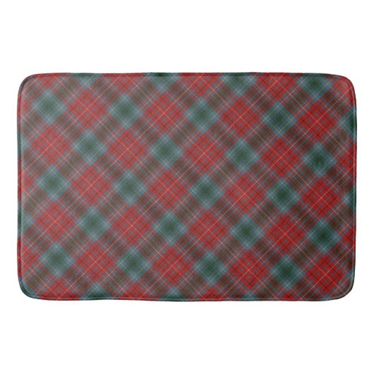 British Columbia Canada Provincial Tartan Badematte (Vorderseite)