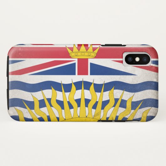 British Columbia Case-Mate iPhone Hülle (Rückseite (Horizontal))