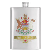 British Columbia COA Flachmann (Vorderseite)