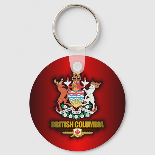 British Columbia COA Schlüsselanhänger (Vorderseite)