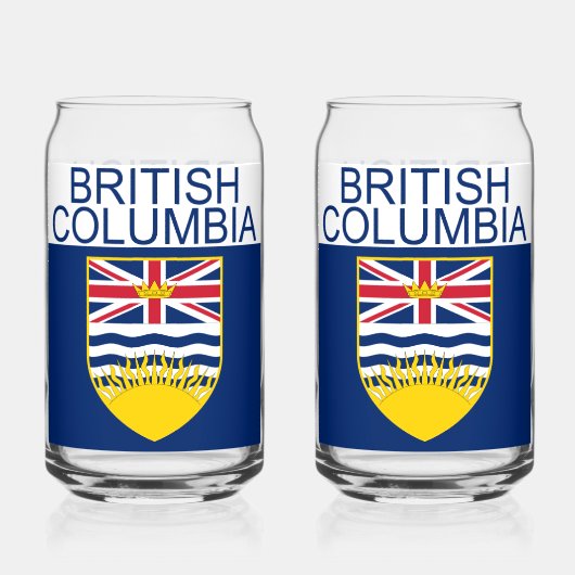British Columbia Dosenglas (Vorderseite)