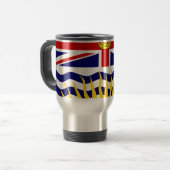 British Columbia Flag Reisebecher (Vorderseite Links)