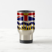 British Columbia Flag Reisebecher (Mittel)