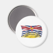 British Columbia Flagge Magnet (Vorderseite/Rückseite)