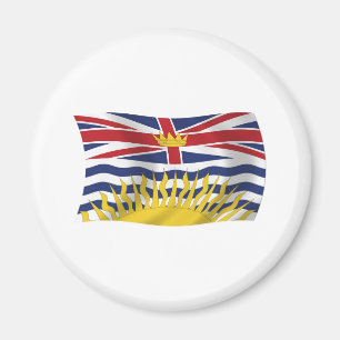 British Columbia Flagge Magnet