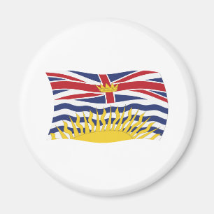 British Columbia Flagge Magnet