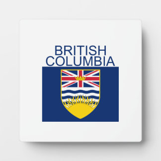 British Columbia Fotoplatte