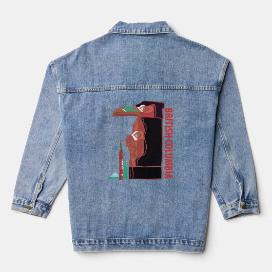 British Columbia Jeansjacke (Rückseite)