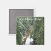 British Columbia, Kanada Magnet (Vorderseite/Rückseite)