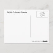 British Columbia Kanada Postkarte (Rückseite)