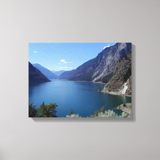 British Columbia Leinwanddruck (Vorderseite)