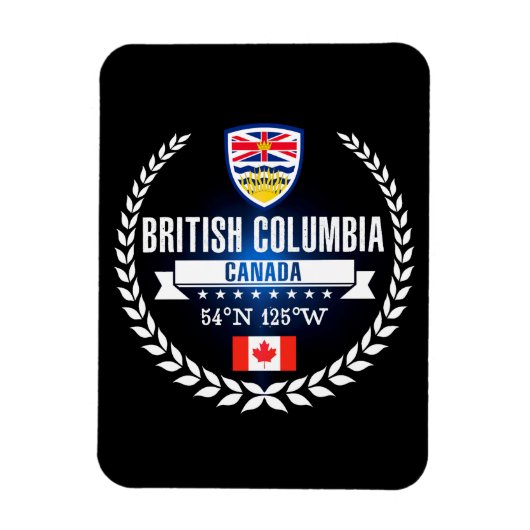 British Columbia Magnet (Vertikal)