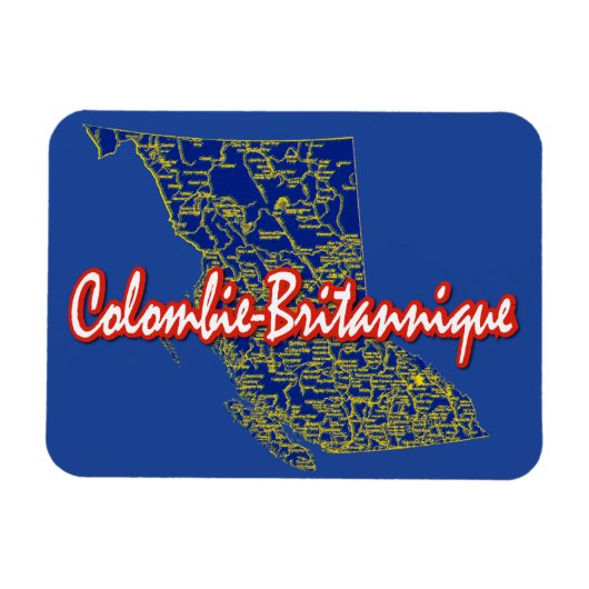 British Columbia Magnet (Horizontal)