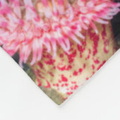 British Columbia Marine Life Collage Blanket Fleecedecke (Ecke)