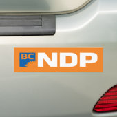 British Columbia NDP-Logo Autoaufkleber (Auf Auto)