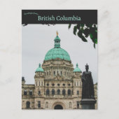 British Columbia Parliament Buildings Canada Postkarte (Vorderseite)