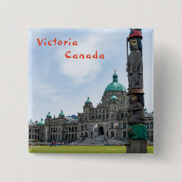 British Columbia Parliament - Victoria, Kanada Button