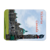 British Columbia Parliament - Victoria, Kanada Magnet (Horizontal)