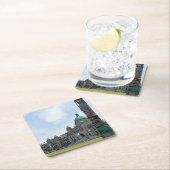 British Columbia Parliament - Victoria, Kanada Rechteckiger Pappuntersetzer (Vor Ort)