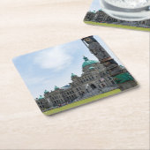 British Columbia Parliament - Victoria, Kanada Rechteckiger Pappuntersetzer (angewinkelt)