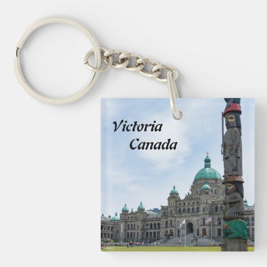 British Columbia Parliament - Victoria, Kanada Schlüsselanhänger (Vorderseite)