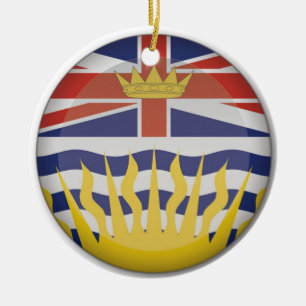 British Columbia Porzellan Weihnachtsschmuck