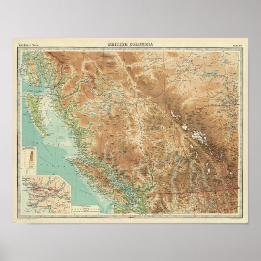 British Columbia Poster (Vorne)
