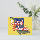 British Columbia Postkarte (Stehend Vorderseite)