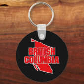 British Columbia Provinz Schlüsselanhänger (Vorderseite)