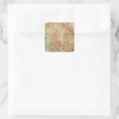 British Columbia Quadratischer Aufkleber (Tasche)
