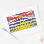 British Columbia Rechteckiger Aufkleber (Umschlag)