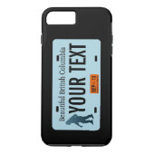 British Columbia Sasquatch License Plate Case-Mate iPhone Hülle (Rückseite)