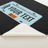 British Columbia Sasquatch License Plate Sherpadecke (3/4)