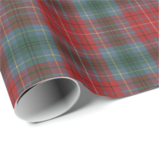 British Columbia Tartan Wrapping Paper Geschenkpapier (Rolleneckpunkt)