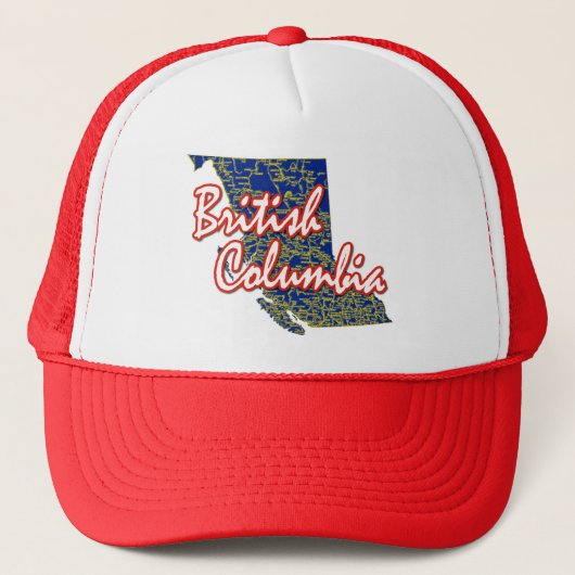 British Columbia Truckerkappe (Vorderseite)